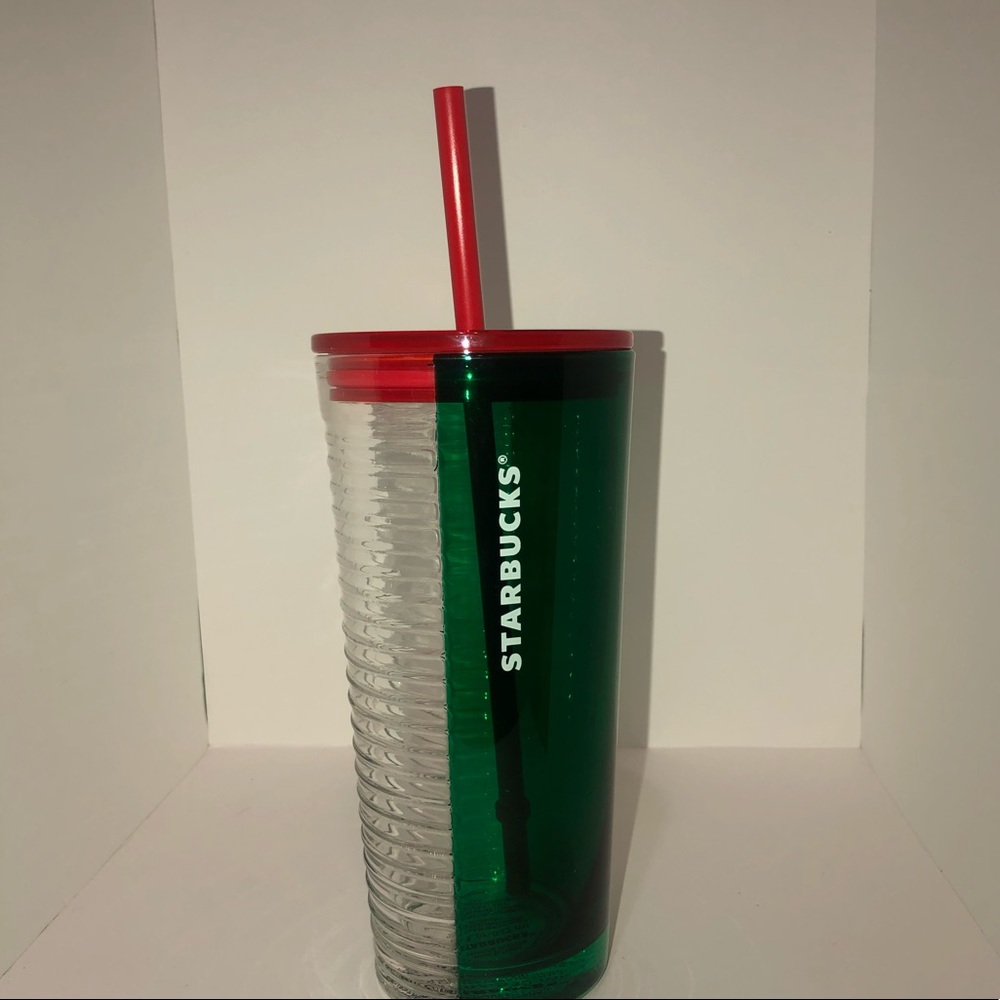Starbucks Winter 2021 Collection Glass Holiday Cup